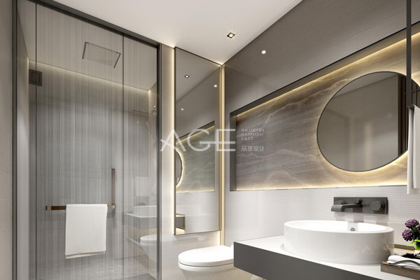 商务酒店卫生间浴室设计